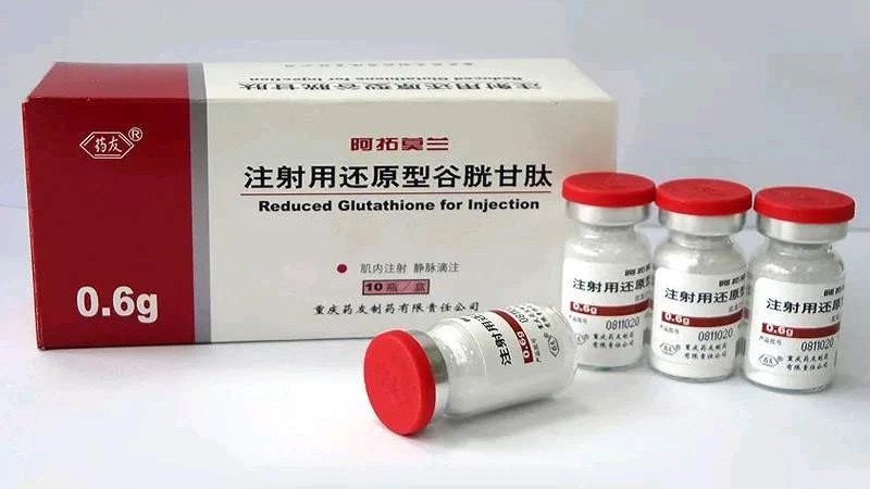 Reduced glutathione for injection